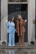 Olena Zelenska Downing Street in London, UK.