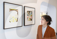 Drop Shadows exhibition at Sims Reed Gallery, St James, London, UK.