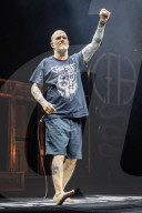 Pantera performs in Green Bay, WI.