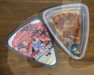 Tasty rock single released on a slice of pizza