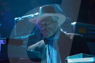 Tangerine Dream; Edgar Froese; Thorsten Quaeschning; Linda Spa; Iris Camaa; Hoshiko Yamane; Trianon; Paris; 22 05 2014; photo: Roy Letayf