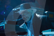 Tangerine Dream; Edgar Froese; Thorsten Quaeschning; Linda Spa; Iris Camaa; Hoshiko Yamane; Trianon; Paris; 22 05 2014; photo: Roy Letayf