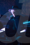 Tangerine Dream; Edgar Froese; Thorsten Quaeschning; Linda Spa; Iris Camaa; Hoshiko Yamane; Trianon; Paris; 22 05 2014; photo: Roy Letayf