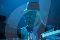 Tangerine Dream; Edgar Froese; Thorsten Quaeschning; Linda Spa; Iris Camaa; Hoshiko Yamane; Trianon; Paris; 22 05 2014; photo: Roy Letayf