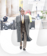 Guests arrive for Sunday with Laura Kuenssberg at the BBC, Broadcasting House, London, UK. 