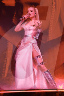 Kim Petras performing at Olympia in Paris