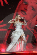 Kim Petras performing at Olympia in Paris