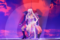 Kim Petras performing at Olympia in Paris