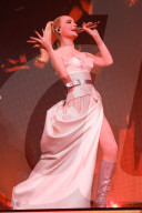 Kim Petras performing at Olympia in Paris
