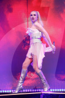 Kim Petras performing at Olympia in Paris