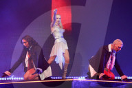 Kim Petras performing at Olympia in Paris