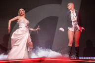 Kim Petras performing at Olympia in Paris