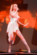 Kim Petras performing at Olympia in Paris