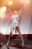 Kim Petras performing at Olympia in Paris
