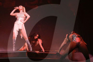 Kim Petras performing at Olympia in Paris