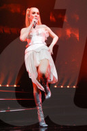 Kim Petras performing at Olympia in Paris