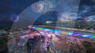 Plans for new F1 race crcuit with a 108 metre high corner