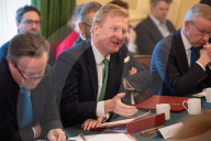 The Prime Minister Rishi Sunak hosts cabinet before the Budget