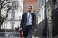 Jeremy Hunt UK Chancellor of the Exchequer  delivers the Budget