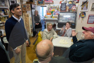 The Prime Minister Rishi Sunak holds a PM Connect in Maltby