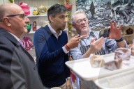 The Prime Minister Rishi Sunak holds a PM Connect in Maltby