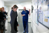 Health and Social Care Secretary Victoria Atkins visits Heatherwood Hospital