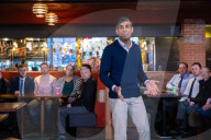 The Prime Minister Rishi Sunak holds a PM Connect in Maltby
