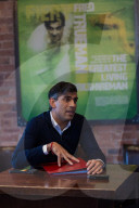 The Prime Minister Rishi Sunak holds a PM Connect in Maltby