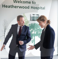 Health and Social Care Secretary Victoria Atkins visits Heatherwood Hospital