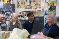 The Prime Minister Rishi Sunak holds a PM Connect in Maltby