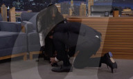 Naomi Campbell tap dances