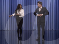 Naomi Campbell tap dances