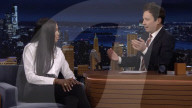Naomi Campbell tap dances