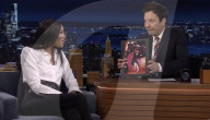 Naomi Campbell tap dances