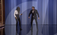 Naomi Campbell tap dances