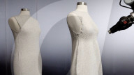 Dress can change style and fit with blow of a heat gun