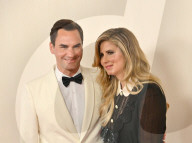 PEOPLE - Oscars 2024: Roger Federer und Frau Mirka strahlen auf dem roten Teppich