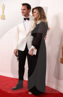 PEOPLE - Oscars 2024: Roger Federer und Frau Mirka strahlen auf dem roten Teppich