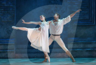 Rehearsal of Northern Ballet's Romeo & Juliet at the Leeds Grand Theatre, Leeds, UK.