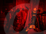 Rehearsal of Northern Ballet's Romeo & Juliet at the Leeds Grand Theatre, Leeds, UK.