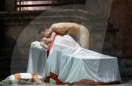 Rehearsal of Northern Ballet's Romeo & Juliet at the Leeds Grand Theatre, Leeds, UK.