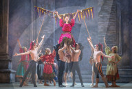 Rehearsal of Northern Ballet's Romeo & Juliet at the Leeds Grand Theatre, Leeds, UK.