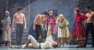 Rehearsal of Northern Ballet's Romeo & Juliet at the Leeds Grand Theatre, Leeds, UK.