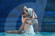 Rehearsal of Northern Ballet's Romeo & Juliet at the Leeds Grand Theatre, Leeds, UK.