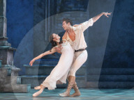 Rehearsal of Northern Ballet's Romeo & Juliet at the Leeds Grand Theatre, Leeds, UK.