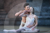 Rehearsal of Northern Ballet's Romeo & Juliet at the Leeds Grand Theatre, Leeds, UK.