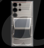 Custom mobile phone shaped like a Tesla Cybertruck