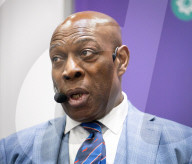 Frank Bruno at the Business Innovation Exp and Corporate Wellbeing Expo at Excel, London, UK. 