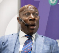 Frank Bruno at the Business Innovation Exp and Corporate Wellbeing Expo at Excel, London, UK. 