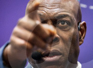 Frank Bruno at the Business Innovation Exp and Corporate Wellbeing Expo at Excel, London, UK. 